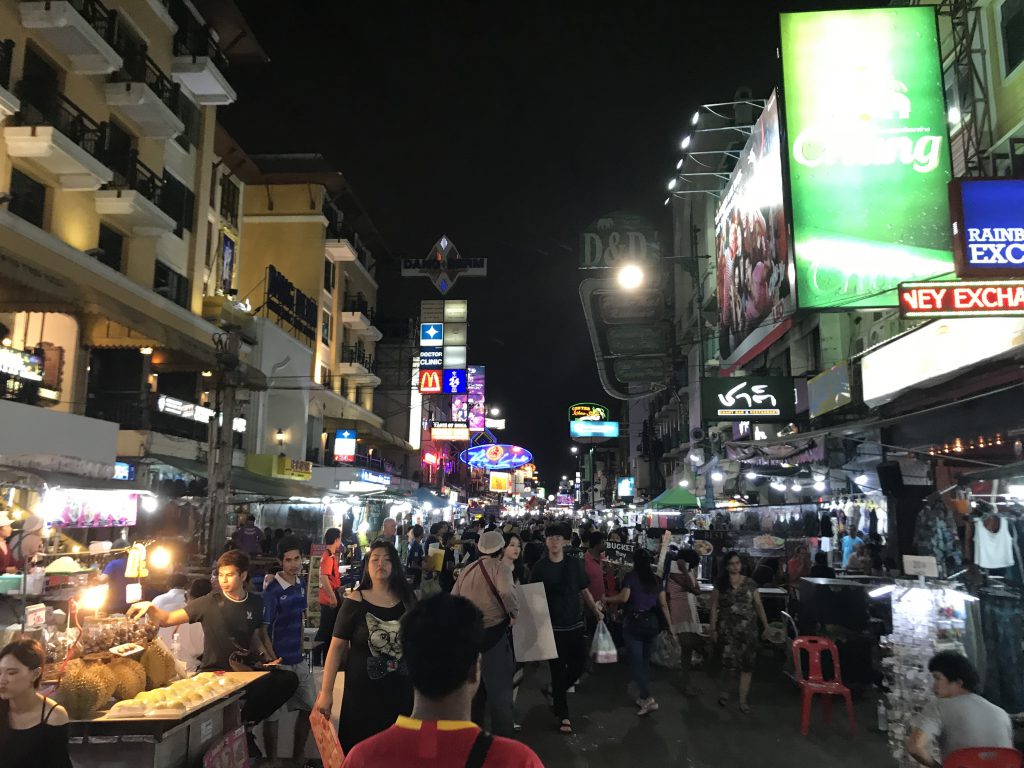 khoa san road bankok