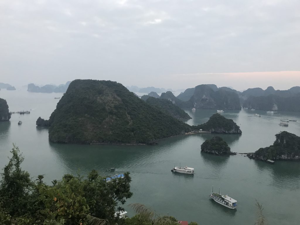 halong bay view