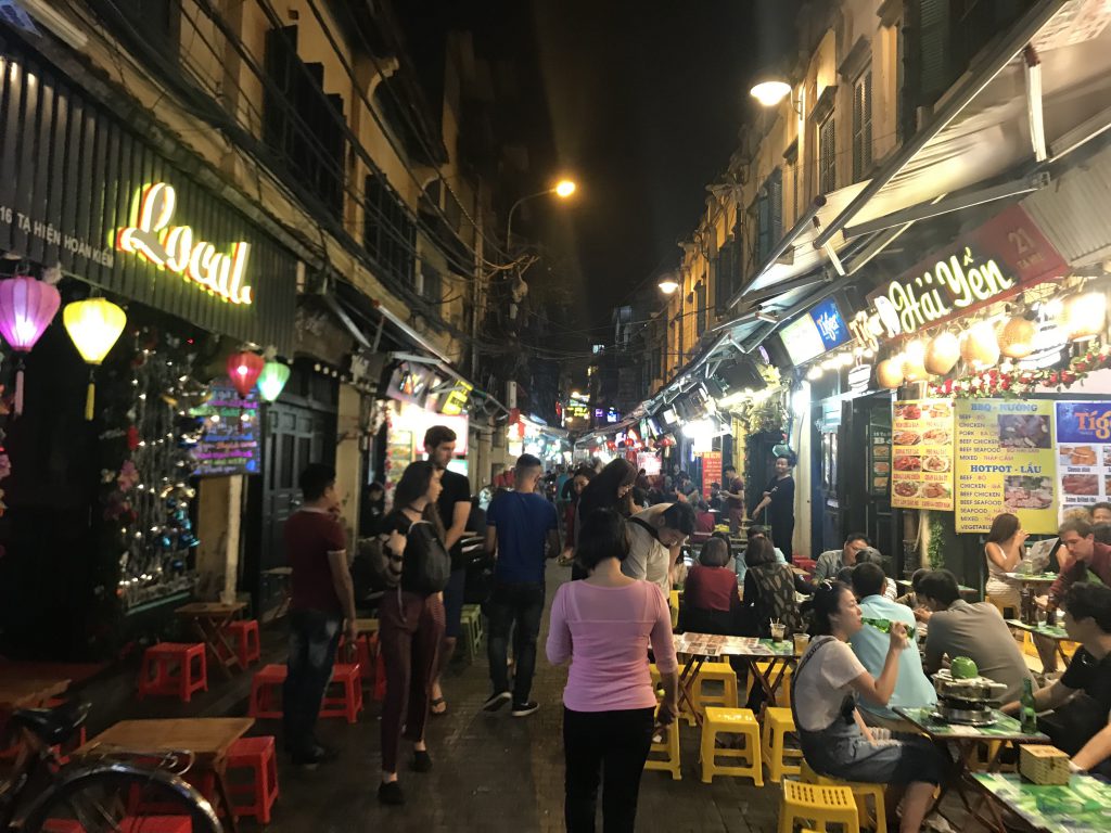 hanoi beer street