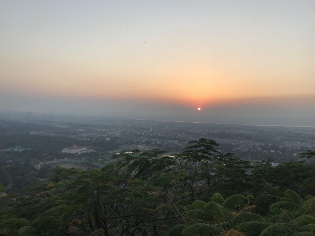 Sunset Mandalay Hill