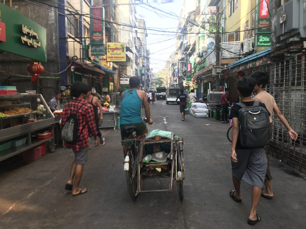 19th street yangon