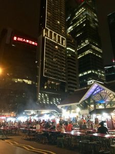 Satay Street Singapore