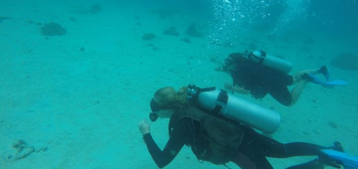 dive gapang beach pulau weh