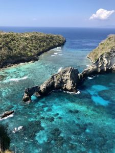 nusa penida view blue ocean