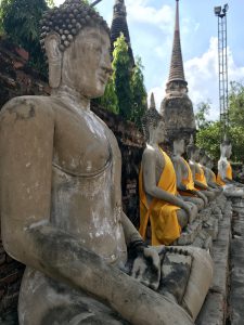 ayutthaya tempel bhudda