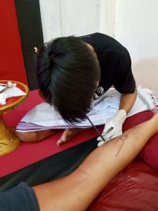 bamboo tattoo lombok