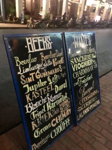 krijtbord bier