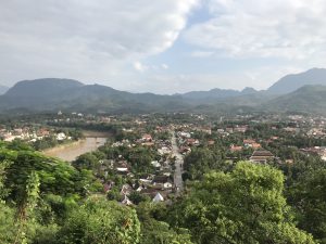 luang prabang view mount phousi