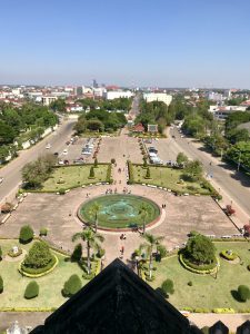 view patuxai vientiane