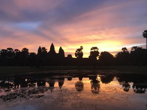 sunrise angkor wat