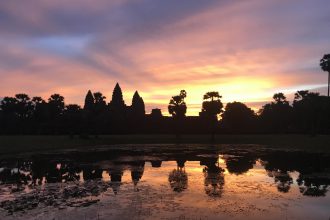 sunrise angkor wat