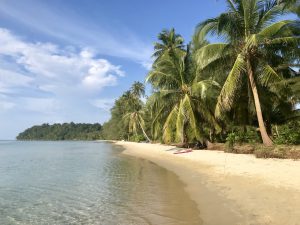 Lonely beach koh rong